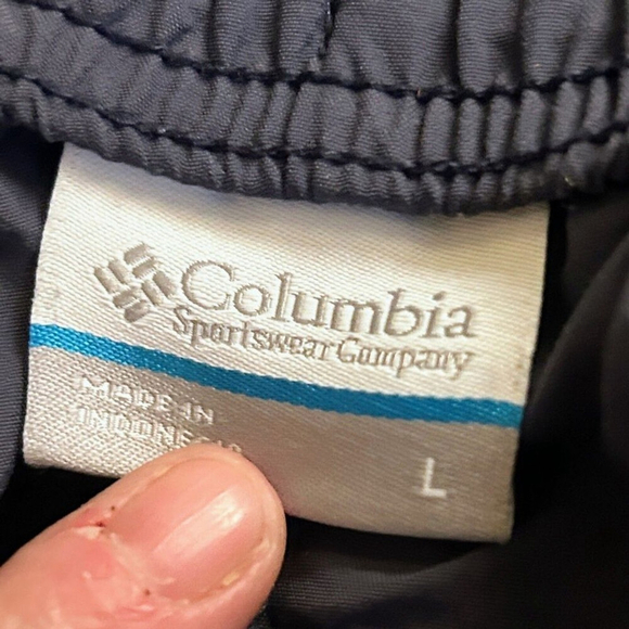 Columbia Mens Gray Nylon Shorts Large - Picture 5 of 9
